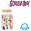 imageSilver Buffalo Wicked Featuring Elphaba Make Your Own Magic Glass Jar Tumbler with Bamboo Lid and Glass Straw 16 OuncesScooby Doo Crystal Cove