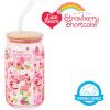 imageSilver Buffalo Wicked Featuring Elphaba Make Your Own Magic Glass Jar Tumbler with Bamboo Lid and Glass Straw 16 OuncesStrawberry Shortcake Cupcakes and Jam