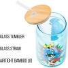 imageSilver Buffalo Wicked Featuring Elphaba Make Your Own Magic Glass Jar Tumbler with Bamboo Lid and Glass Straw 16 OuncesThe Powerpuff Girls