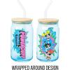 imageSilver Buffalo Wicked Featuring Elphaba Make Your Own Magic Glass Jar Tumbler with Bamboo Lid and Glass Straw 16 OuncesThe Powerpuff Girls