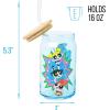 imageSilver Buffalo Wicked Featuring Elphaba Make Your Own Magic Glass Jar Tumbler with Bamboo Lid and Glass Straw 16 OuncesThe Powerpuff Girls