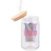 imageSilver Buffalo Wicked Featuring Elphaba Make Your Own Magic Glass Jar Tumbler with Bamboo Lid and Glass Straw 16 OuncesWicked Elphaba and Glinda 2 Pack