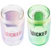 imageSilver Buffalo Wicked Featuring Elphaba Make Your Own Magic Glass Jar Tumbler with Bamboo Lid and Glass Straw 16 OuncesWicked Elphaba and Glinda 2 Pack