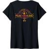 imageWomens Wicked Marvelous Munchkinland Front ampamp Back VNeck TShirtBlack
