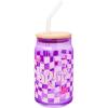 Bratz Logo Purple Checkered
