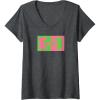imageWomens Wicked Elphaba ampamp Glinda Silhouettes VNeck TShirtDark Heather Grey