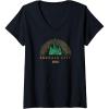 imageWomens Wicked Emerald City VNeck TShirtBlack