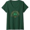 imageWomens Wicked Emerald City VNeck TShirtDark Green