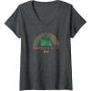 imageWomens Wicked Emerald City VNeck TShirtDark Heather Grey