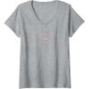imageWomens Wicked Glindafied VNeck TShirtHeather Grey