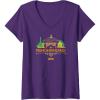 imageWomens Wicked Marvelous Munchkinland VNeck TShirtPurple