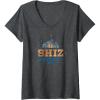 imageWomens Wicked Shiz University VNeck TShirtDark Heather Grey