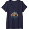 imageWomens Wicked Shiz University VNeck TShirtNavy Blue