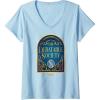 imageWomens Wicked The Debatable Society VNeck TShirtBaby Blue