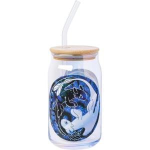 imageSilver Buffalo Wicked Featuring Elphaba Make Your Own Magic Glass Jar Tumbler with Bamboo Lid and Glass Straw 16 OuncesHow to Train Your Dragon