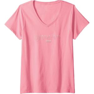 imageWomens Wicked Glindafied VNeck TShirtPink