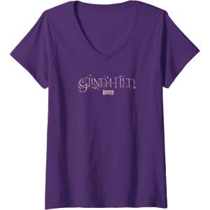 imageWomens Wicked Glindafied VNeck TShirtPurple