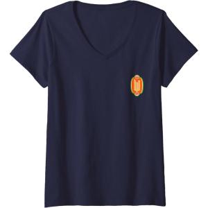 imageWomens Wicked Marvelous Munchkinland Front ampamp Back VNeck TShirtNavy Blue