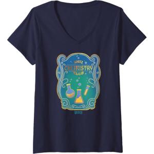 imageWomens Wicked Shiz Chemistry Club VNeck TShirtNavy Blue