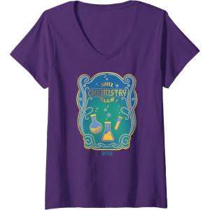 imageWomens Wicked Shiz Chemistry Club VNeck TShirtPurple
