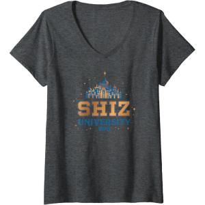 imageWomens Wicked Shiz University VNeck TShirtDark Heather Grey