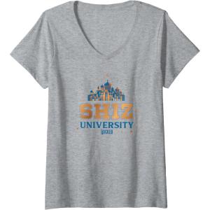 imageWomens Wicked Shiz University VNeck TShirtHeather Grey