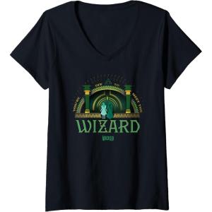 imageWomens Wicked Youre Off To Meet The Wizard VNeck TShirtBlack