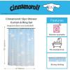 imageFranco Collectibles Wicked Elphaba ampamp Glinda 13 Piece Microfiber Shower Curtain and Ring Set 70x72 Officially Licensed ProductCinnamoroll