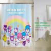 imageFranco Collectibles Wicked Elphaba ampamp Glinda 13 Piece Microfiber Shower Curtain and Ring Set 70x72 Officially Licensed ProductHello Kitty  Friends