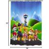 imageFranco Collectibles Wicked Elphaba ampamp Glinda 13 Piece Microfiber Shower Curtain and Ring Set 70x72 Officially Licensed ProductPaw Patrol