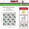 imageFranco Collectibles Wicked Elphaba ampamp Glinda 13 Piece Microfiber Shower Curtain and Ring Set 70x72 Officially Licensed ProductPeanuts  Charlies Tree