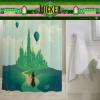 imageFranco Collectibles Wicked Elphaba ampamp Glinda 13 Piece Microfiber Shower Curtain and Ring Set 70x72 Officially Licensed ProductWicked