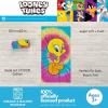 imageFranco Collectibles Wicked Super Soft Cotton BathPoolBeach Towel 60 in x 30 in Official Licensed ProductThe Looney Tunes  Tweety Bird
