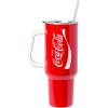 imageSilver Buffalo Wicked Elphaba Not Your Basic Witch Ombre Stainless Steel Tumbler with Handle and Straw Fits in Standard Cup Holder 40 OuncesCocaCola