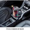 imageSilver Buffalo Wicked Elphaba Not Your Basic Witch Ombre Stainless Steel Tumbler with Handle and Straw Fits in Standard Cup Holder 40 OuncesFive Night at Freddys Special Delivery