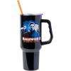 imageSilver Buffalo Wicked Elphaba Not Your Basic Witch Ombre Stainless Steel Tumbler with Handle and Straw Fits in Standard Cup Holder 40 OuncesHalloween II