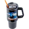 imageSilver Buffalo Wicked Elphaba Not Your Basic Witch Ombre Stainless Steel Tumbler with Handle and Straw Fits in Standard Cup Holder 40 OuncesHalloween II