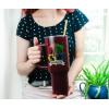 imageSilver Buffalo Wicked Elphaba Not Your Basic Witch Ombre Stainless Steel Tumbler with Handle and Straw Fits in Standard Cup Holder 40 OuncesHarry Potter Hogwarts House Crest