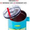 imageSilver Buffalo Wicked Elphaba Not Your Basic Witch Ombre Stainless Steel Tumbler with Handle and Straw Fits in Standard Cup Holder 40 OuncesSouth Park Cartman