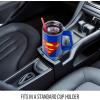 imageSilver Buffalo Wicked Elphaba Not Your Basic Witch Ombre Stainless Steel Tumbler with Handle and Straw Fits in Standard Cup Holder 40 OuncesSuperman