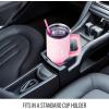 imageSilver Buffalo Wicked Elphaba Not Your Basic Witch Ombre Stainless Steel Tumbler with Handle and Straw Fits in Standard Cup Holder 40 OuncesWicked Glinda Pink Perfection