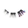 imageWICKED X imPRESS Press On Self Adhesive Eyelashes Ozspresso 8mm10mm Natural Volume Press On Lashes Blue Glitter No Glue Needed 12 Lash Clusters ampamp NonStick Mini ApplicatorFantabulous