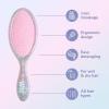 imageWet Brush Original Detangler Hair Brush Elphaba Wicked Kit  UltraSoft IntelliFlex Bristles  Detangling Brush Glides Through Tangles For All Hair Types Wet Dry ampamp Damaged  1 Brush ampamp 1 BowWicked For Good Friendship