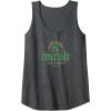 imageWicked City Made Of Emeralds Tank TopDark Heather Grey