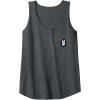 imageWicked Elphaba Front ampamp Back Tank TopDark Heather Grey