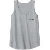 imageWicked Elphaba Signature Front ampamp Back Tank TopHeather Grey