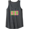 imageWicked Elphaba ampamp Glinda Silhouettes Tank TopDark Heather Grey
