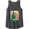 imageWicked Elphaba ampamp Glinda Tonal Tank TopDark Heather Grey
