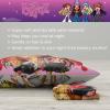 imageWicked Elphaba and Glinda Beauty Silky Satin Standard Pillowcase Cover 20x30 for Hair and Skin Officially Licensed ProductBratz