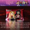 imageWicked Elphaba and Glinda Beauty Silky Satin Standard Pillowcase Cover 20x30 for Hair and Skin Officially Licensed ProductBratz